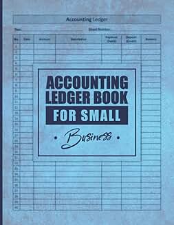 Daily Accounting Ledger Book for Small Business