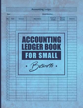 Daily Accounting Ledger Book for Small Business