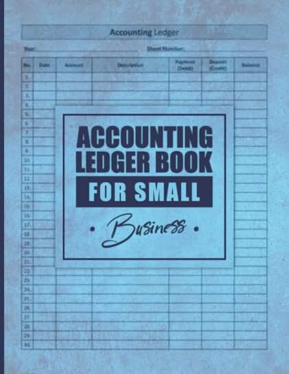 Daily Accounting Ledger Book for Small Business