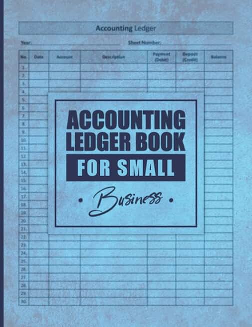 Daily Accounting Ledger Book for Small Business