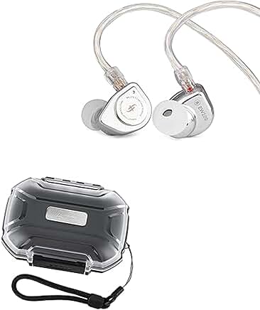 In-Ear Earphones with 10mm Driver and Hard Case