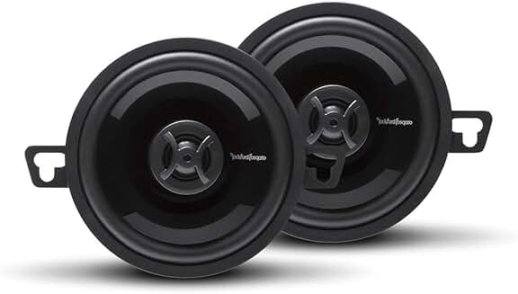 Pair of 3.5-inch 2-way coaxial full-range speakers