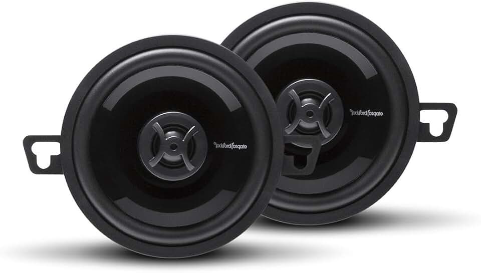Pair of 3.5-inch 2-way coaxial full-range speakers