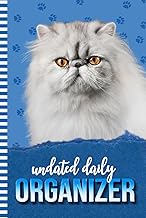 Daily Organizer with Cat and Paw Print Cover