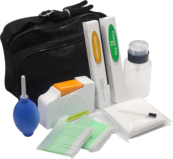 Fiber Optic Cleaner Kit with Pens and Box