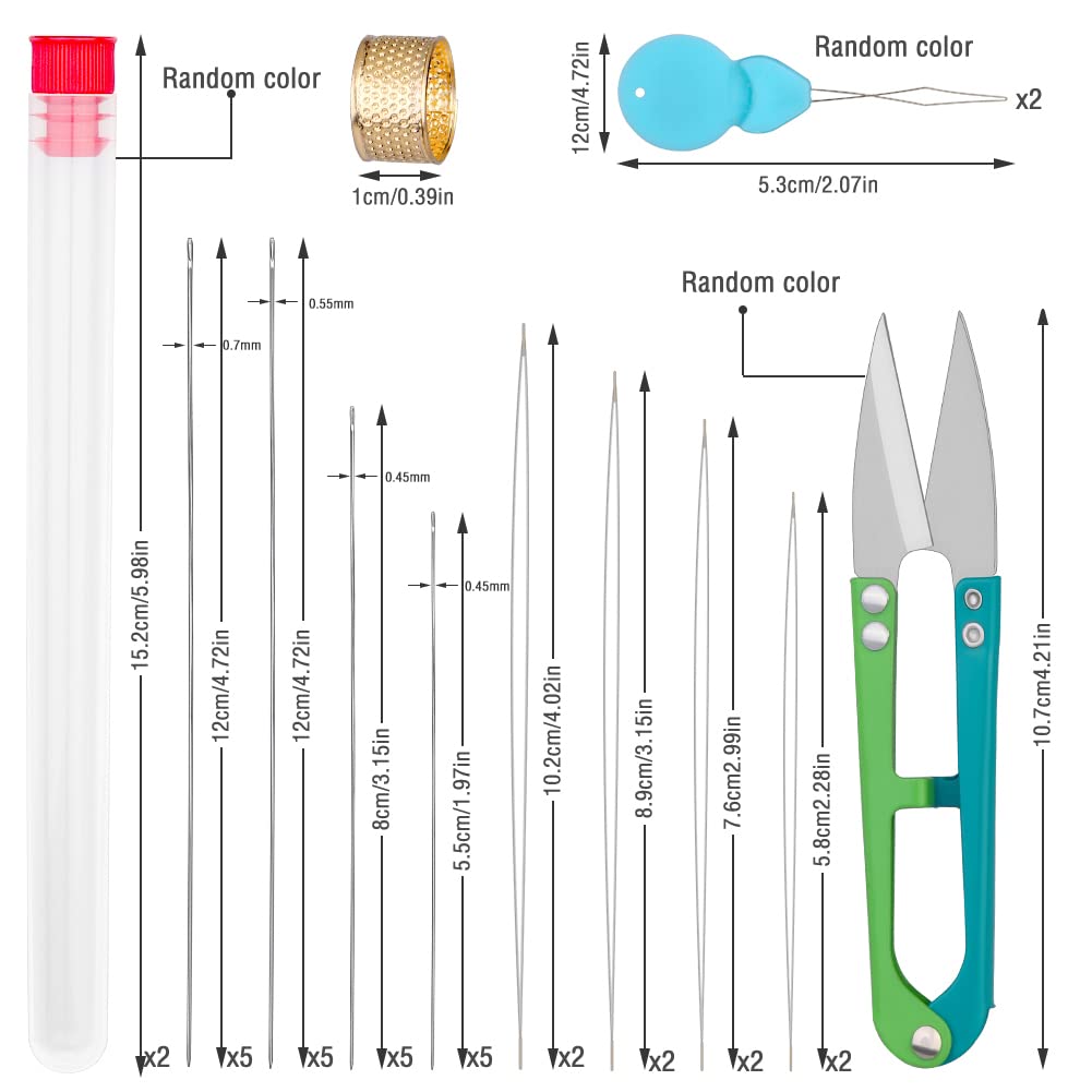 Beading Needles Set for Jewelry Making and DIY Crafts
