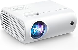Portable Mini Projector with 9000 Lux and Full HD 1080P