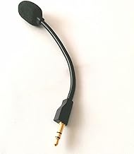 Black replacement microphone boom for gaming headset