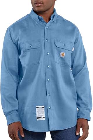 Men's Lightweight Flame-Resistant Twill Shirt