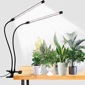 Full Spectrum LED Grow Light with Dimming and Timer