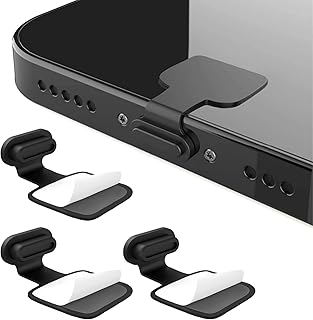 3-Pack USB Type-C Dust and Anti-Lost Plugs