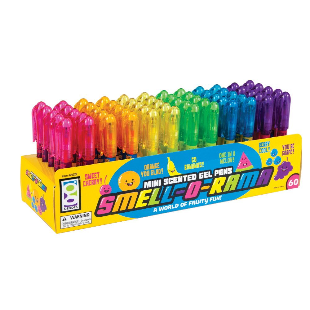Mini Scented Gel Pen Pack with 60 Pens