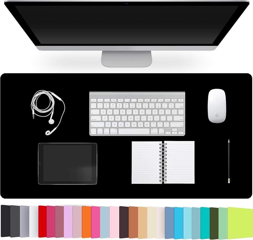 Leather Desk Pad Protector for Office and Home