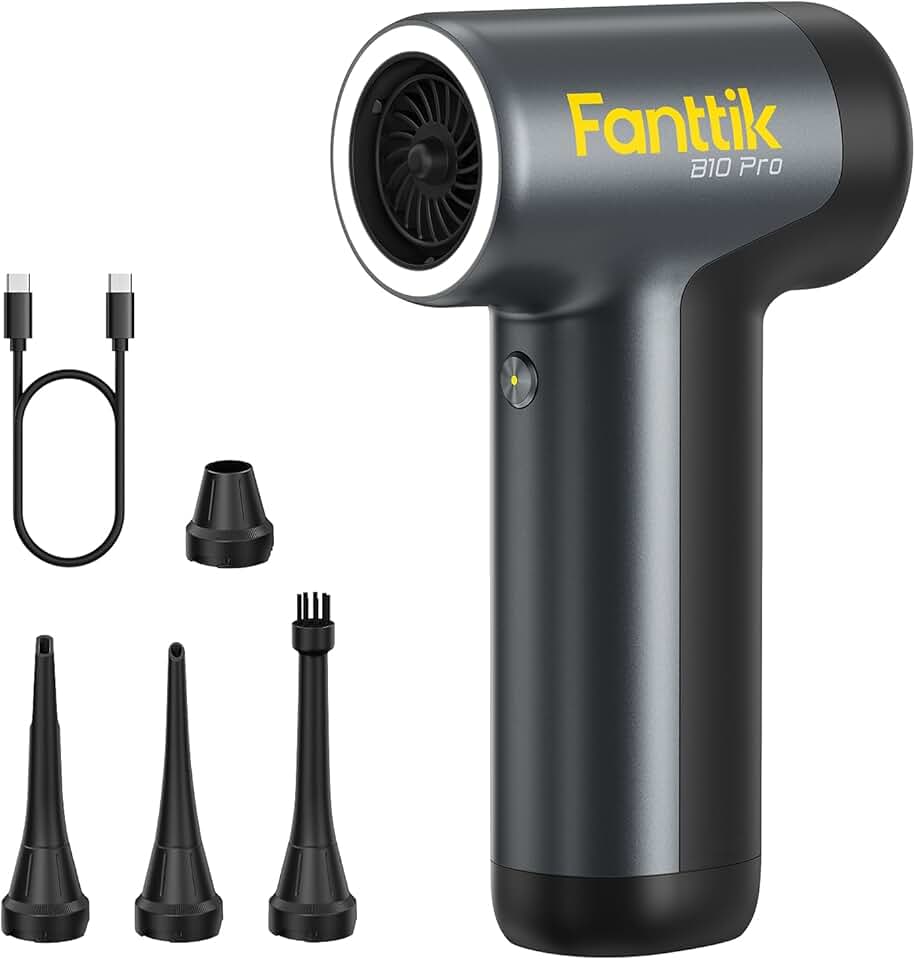 Electric Air Duster with Adjustable Gears
