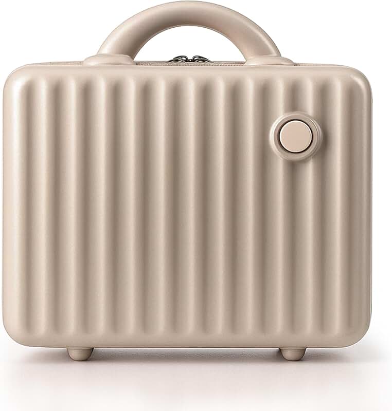 13-Inch Hard Shell Makeup Case with Organizer