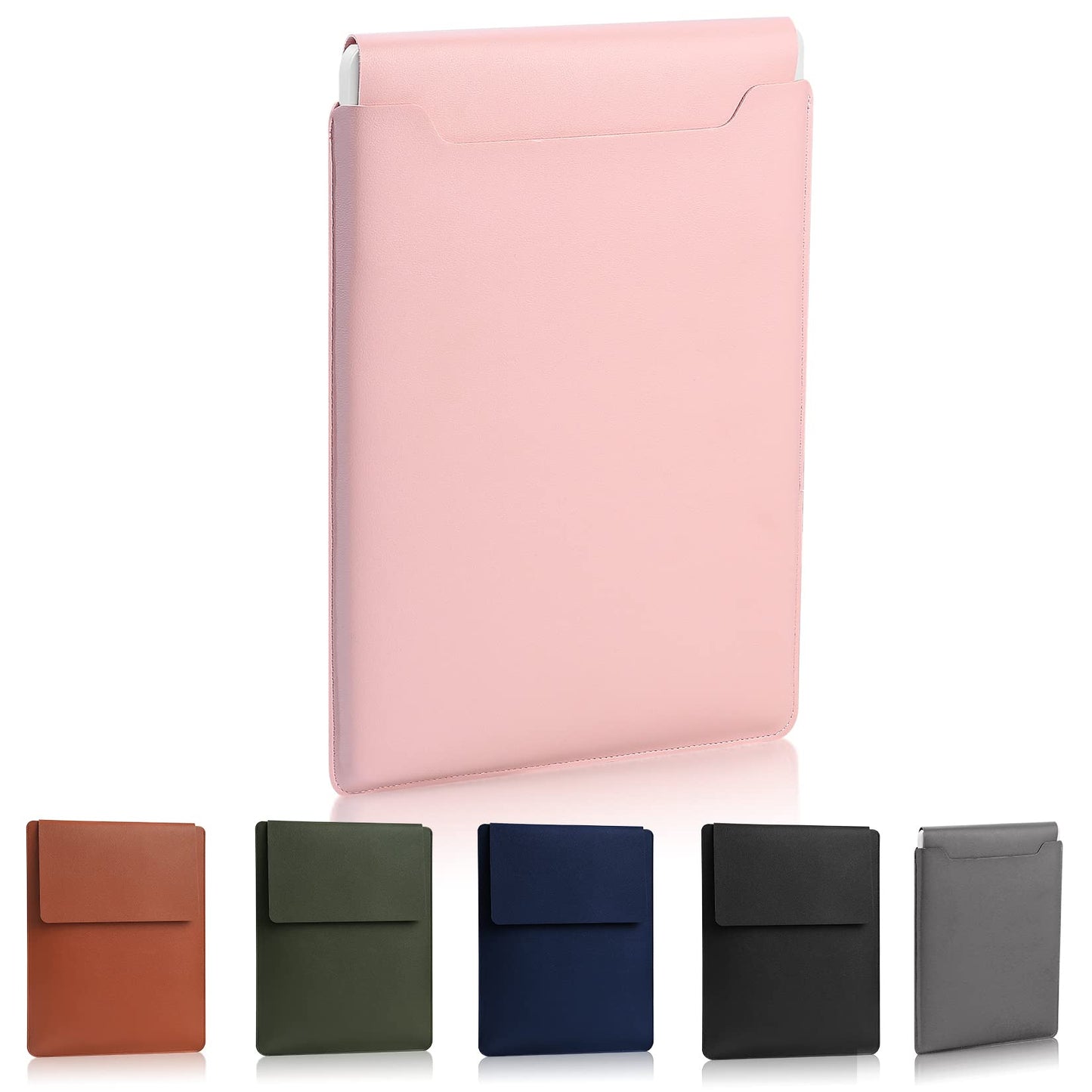 Light Pink Padded Laptop Sleeve for 13.3-14 Inch Laptops