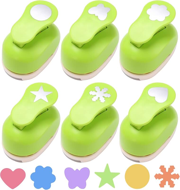 Craft Paper Punch Set for Scrapbooking and DIY Projects
