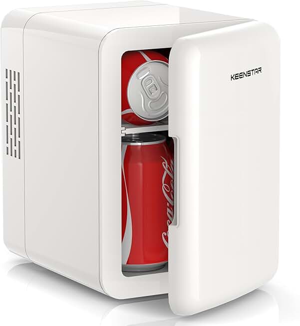 Small 4L Portable Fridge for Food and Skincare