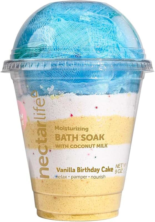 Vanilla Sugar Coconut Milk Bath Soak, 9 oz