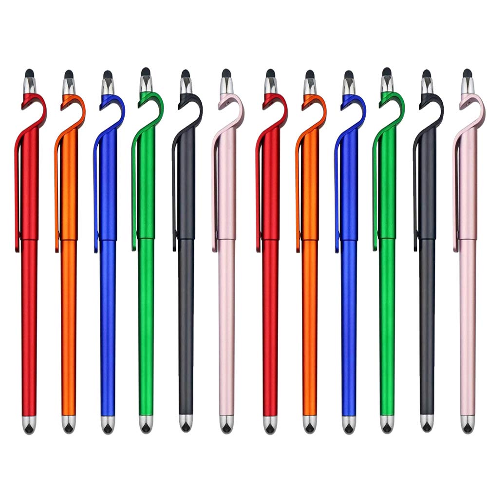 12-in-1 Stylus Pen Set with Phone Stand and Ballpoint Pens