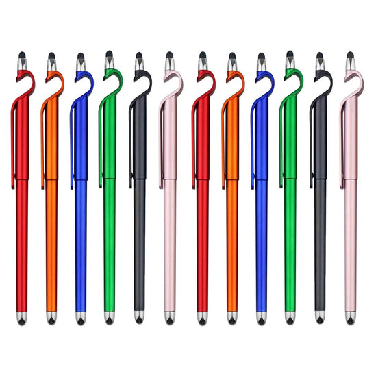 12-in-1 Stylus Pen Set with Phone Stand and Ballpoint Pens