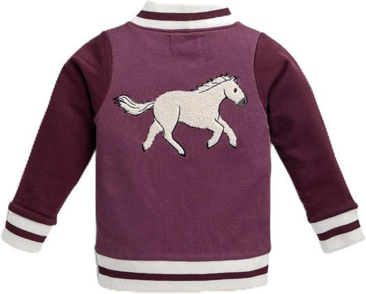Kids Organic Zip Bomber Jacket for Fall