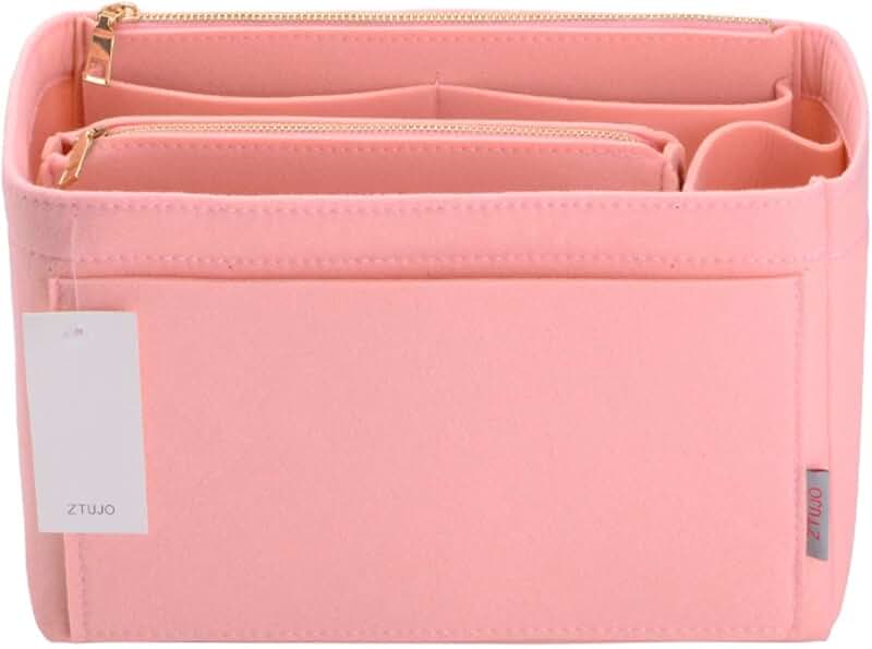 Felt Purse Organizer Insert for Tote and Handbag