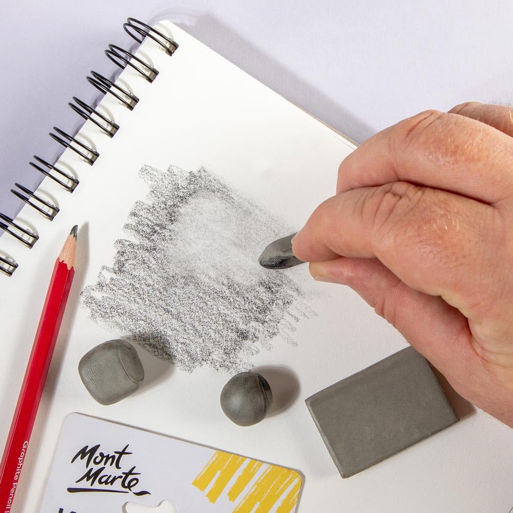 Kneadable Erasers 2-Pack for Drawing and Sketching