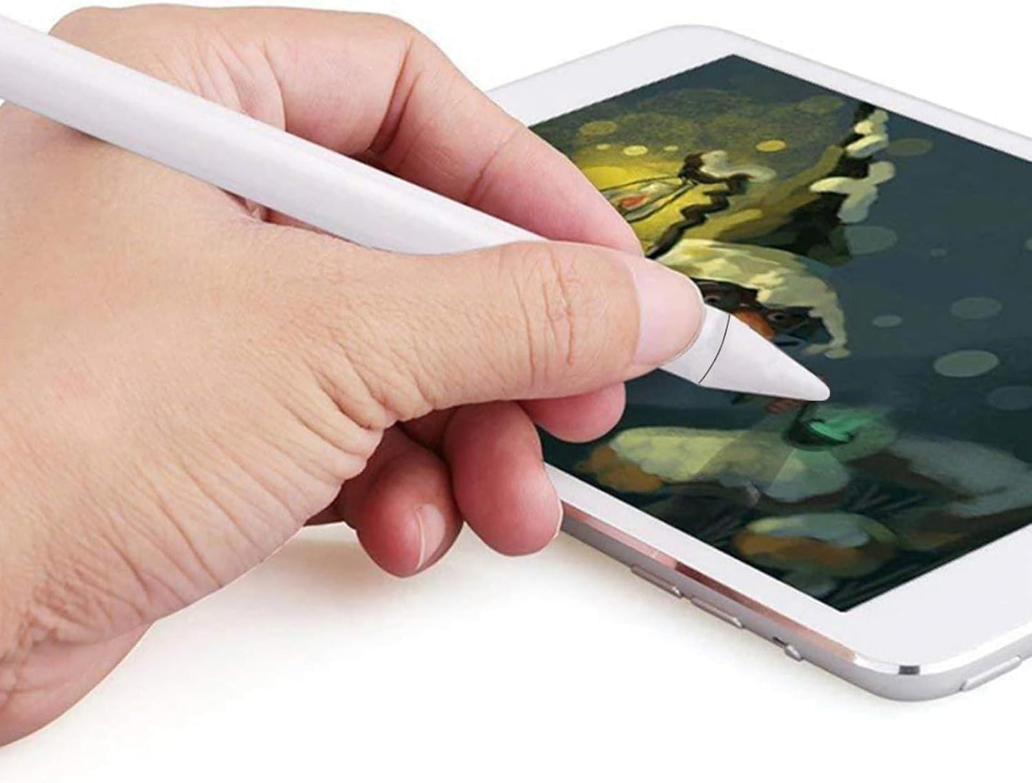 White Capacitive Touch Screen Stylus Pen for Drawing