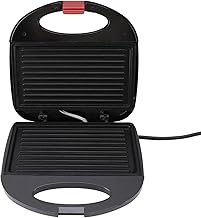750W Double-Sided Electric Grill for Breakfast and Snacks