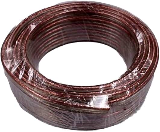 14 Gauge Car Audio Speaker Cable, 25 Feet