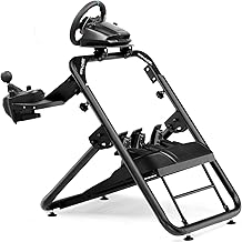 Sim Racing Wheel Stand with Shifter Mount and Adjustable Tilt
