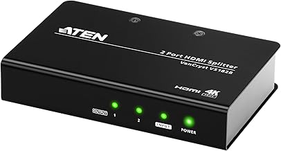 2-Port 4K HDMI Video Splitter with HDR10+