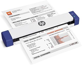 Small USB Document and Photo Scanner for Portable Digital Scanning