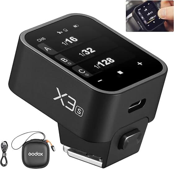 Wireless Flash Trigger with Touchscreen for Sony Cameras