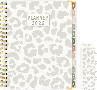 2026 Weekly and Monthly Planner with Time Slots