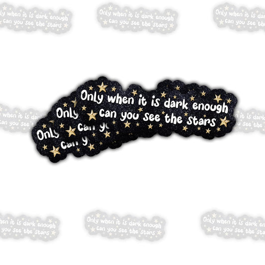 Stars Visible Only When It Is Dark Sticker Set
