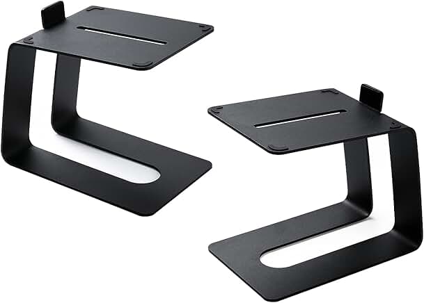 Pair of Heavy Duty Desktop Speaker Stands