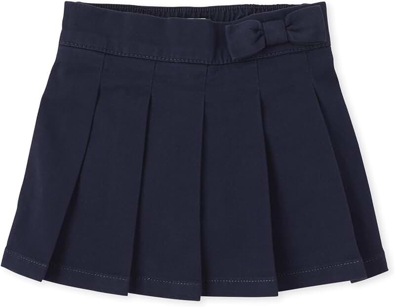 Toddler Girls' Pleated Skort with Bow