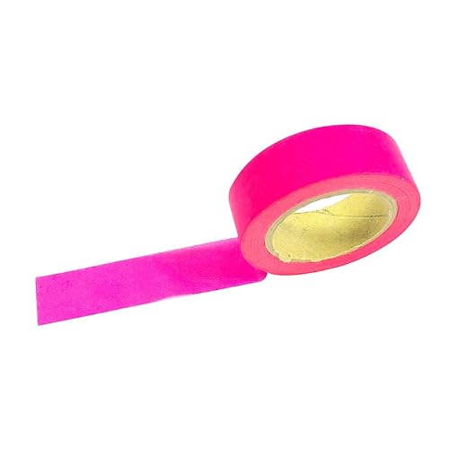 Colorful Neon Pink Washi Masking Tape