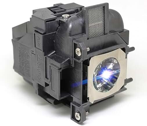 Replacement lamp bulb for Epson projectors with housing