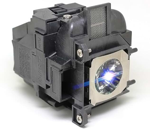Replacement lamp bulb for Epson projectors with housing