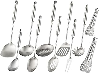 15-Piece Stainless Steel Kitchen Utensil Set