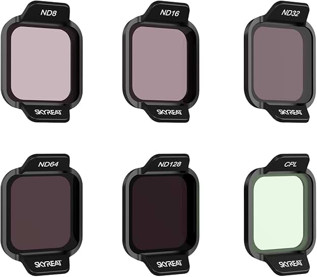 6-Pack ND Filters Set for Drone Accessories