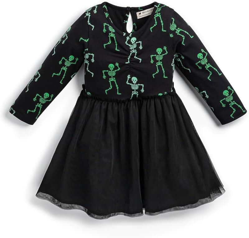 Girls' Long Sleeve Tulle Dress