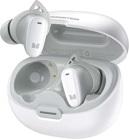 Wireless Bluetooth Earbuds with Touch Control and 25-Hour Playtime