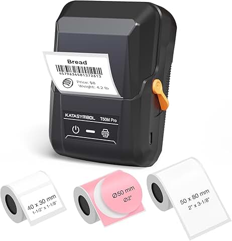 Bluetooth Label Maker with Waterproof Tapes and App