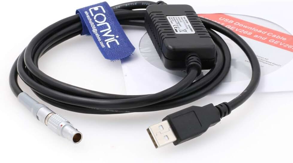 USB Data Transfer Cable for Total Station and Theodolite