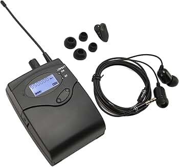 Stereo Earphone Monitor Receiver for 550-580MHz