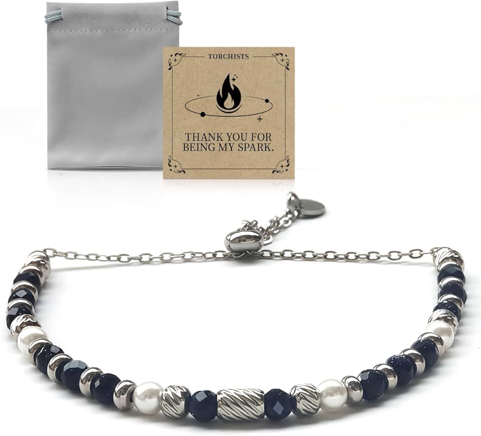 Silver Beaded Ankle Bracelet for Women